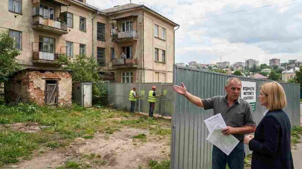 Prybudynkova terytoriya bez dokumentiv