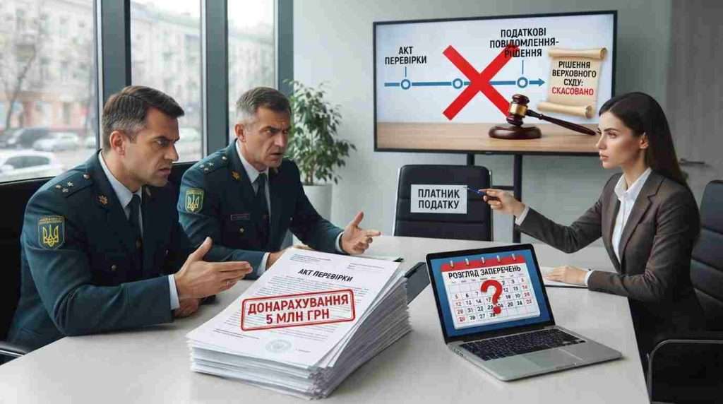 Rozhlyad zaperechen na akt perevirky