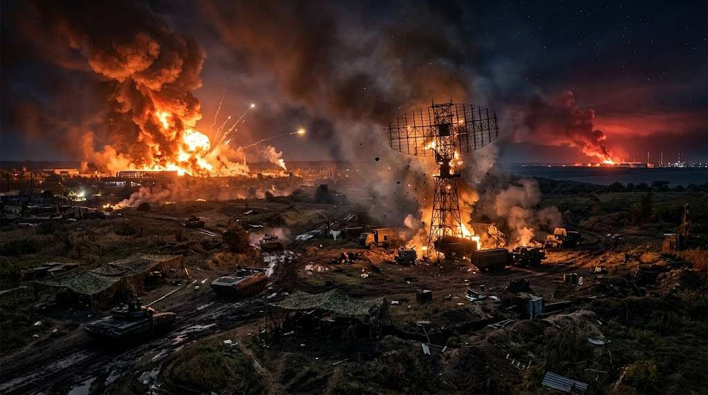 Удари Сил оборони України: уражено склад боєприпасів на Луганщині та РЛС П-18 Терек 1 Udary Syl oborony Ukrainy
