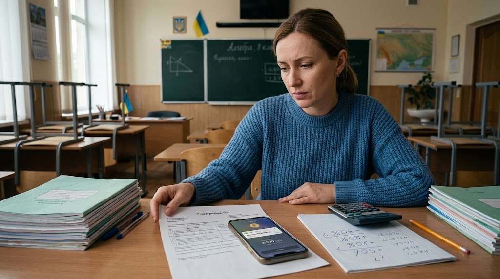 Зарплата учителей в 2026 году: аванс 3320 гривен и что с ним не так 1 Zarplata vchyteliv u 2026 rotsi 1