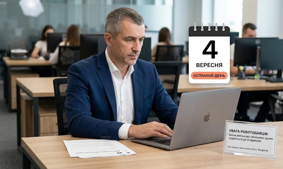 Правило 72 годин і цифровий військовий облік на підприємствах: що має знати роботодавець