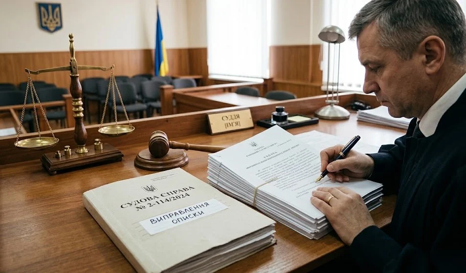 Описка или пересмотр дела: какие исправления можно внести в решение суда 1 Судовий розгляд, судове рішення, суддя