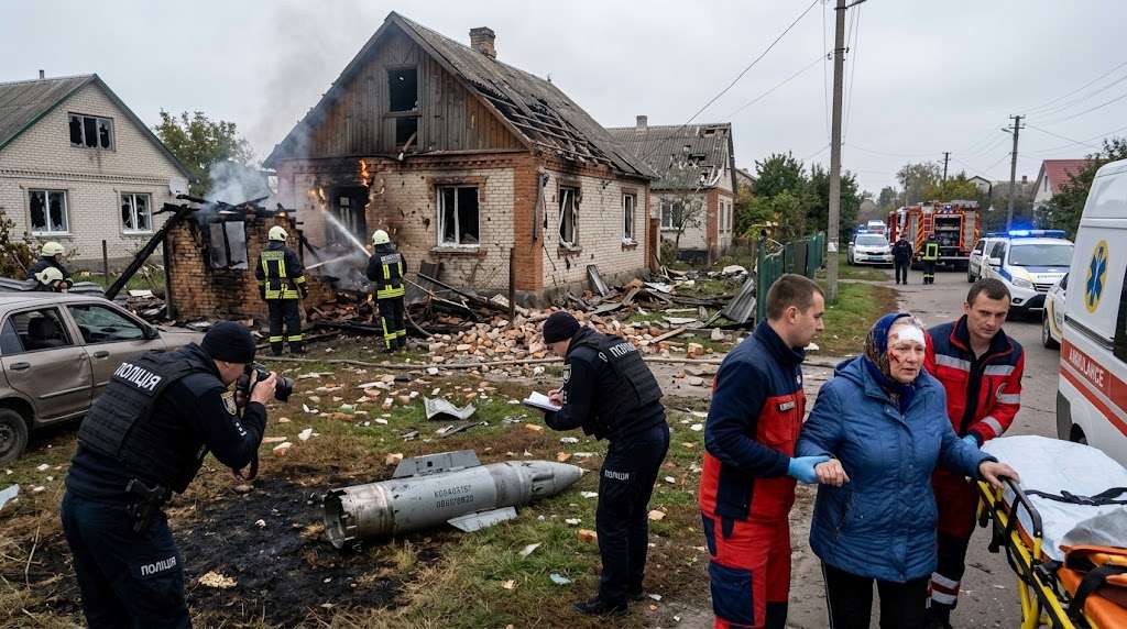 Атака на Київську область: обстріли 15 жовтня, постраждалі та правова оцінка 1 Ataka na Kyivsku oblast