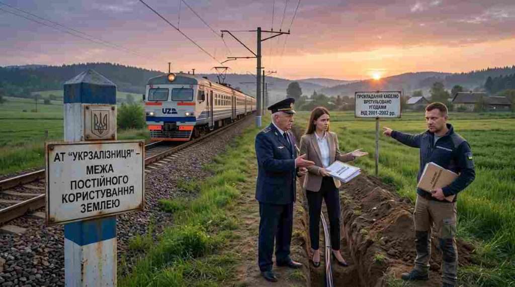 Chomu Ukrzaliznytsya ne zmohla zobovyazaty operatora zvyazku oformyty korystuvannya dilyankoyu