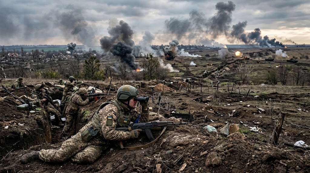 215 боевых столкновений за сутки: где россияне давят сильнее всего 1 Dviisti piatnadtsiat boiovykh zitknen za dobu