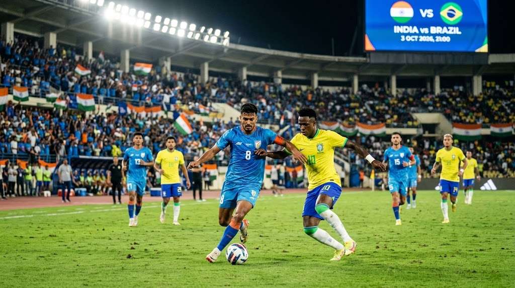Match India – Brazyliia