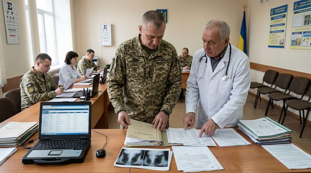 Monitorynh rishen viiskovo likarskykh komisii