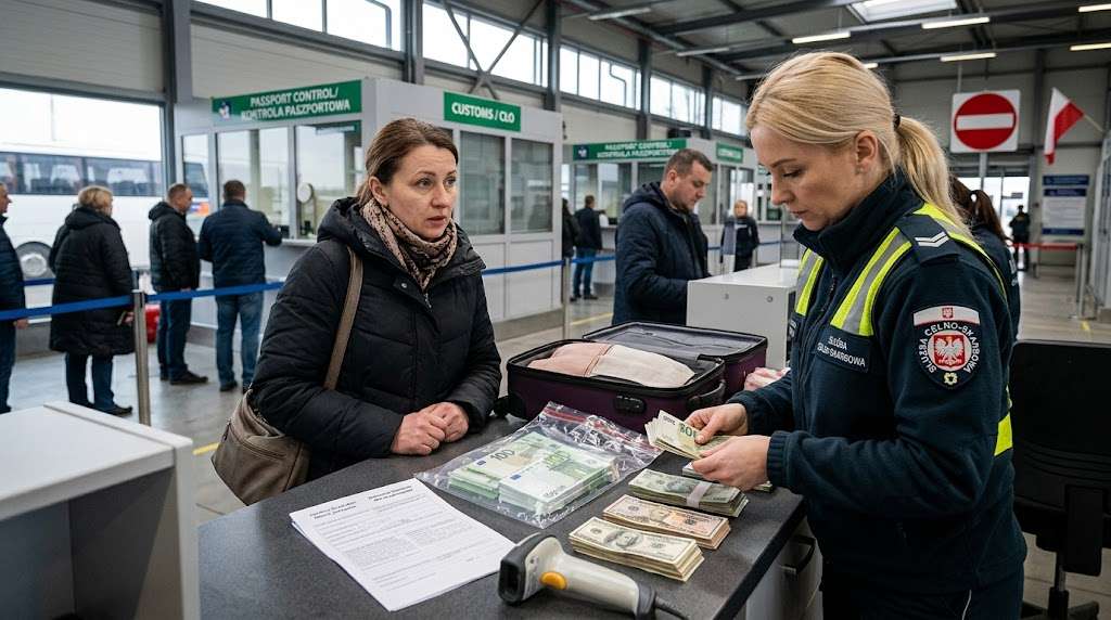 Перевозка незадекларированной наличности через польскую границу: четыре истории, которые закончились штрафами 1 Perevezennia nezadeklarovanoi hotivky cherez polskyi kordon