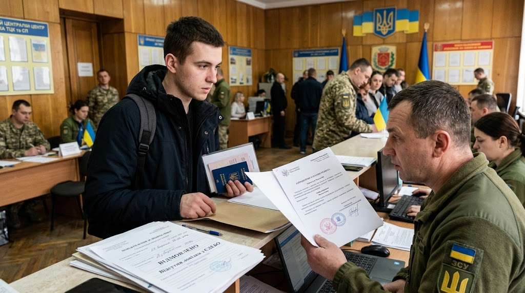 Vidstrochka vid mobilizatsii dlia studenta za kordonom