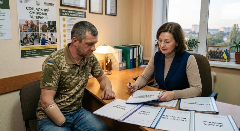 Соціальний супровід ветеранів