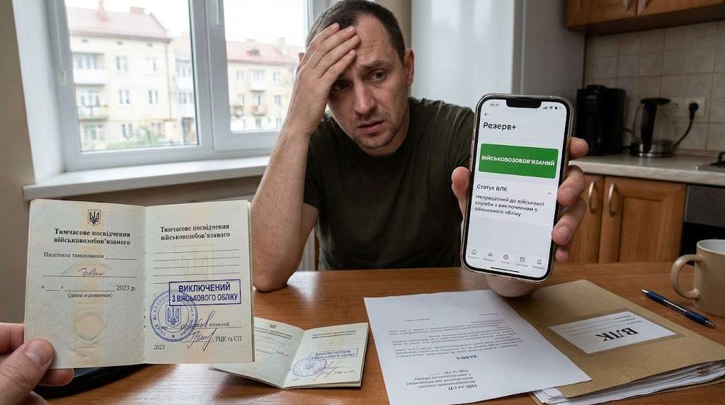 Исключение из воинского учета: когда ВВК признала непригодным, а военкомат все равно вернул в строй 1 vuklychenya z viyskovogo obliky