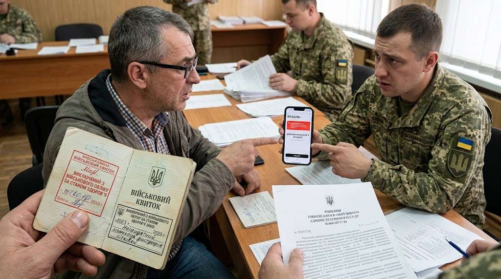vyklychennya z viyskovogo obliky